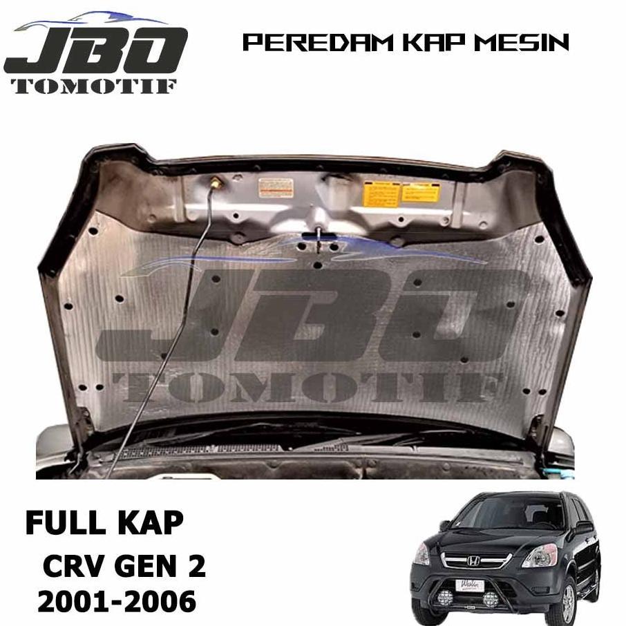Peredam Panas Kap Mesin Mobil Crv Gen2  2001 - 2006 Pelindung Panas Kap Mesin Mobil