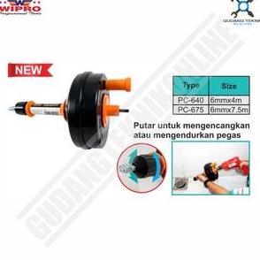 ORIZA Pembersih Pipa Tersumbat WIPRO PC675 / Pipe Drain Cleaner 7.5m WIPRO PC-675