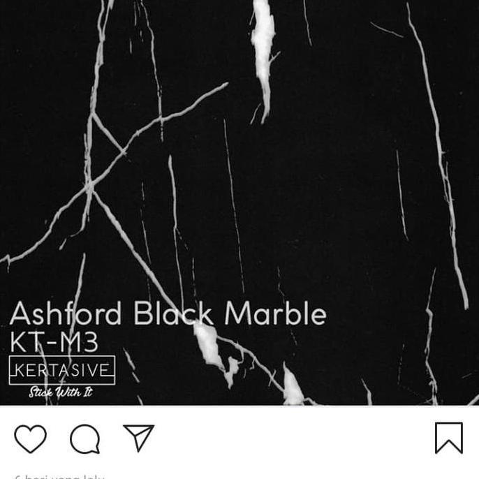 Kertasive Marble Series Ashford Black Marble