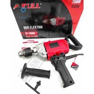 SAVAN Mesin Bor Tangan 16mm BULL BL16mm / Mesin Bor Besi Listrik 16mm BL-16 / Elektrik Drill 16mm BL