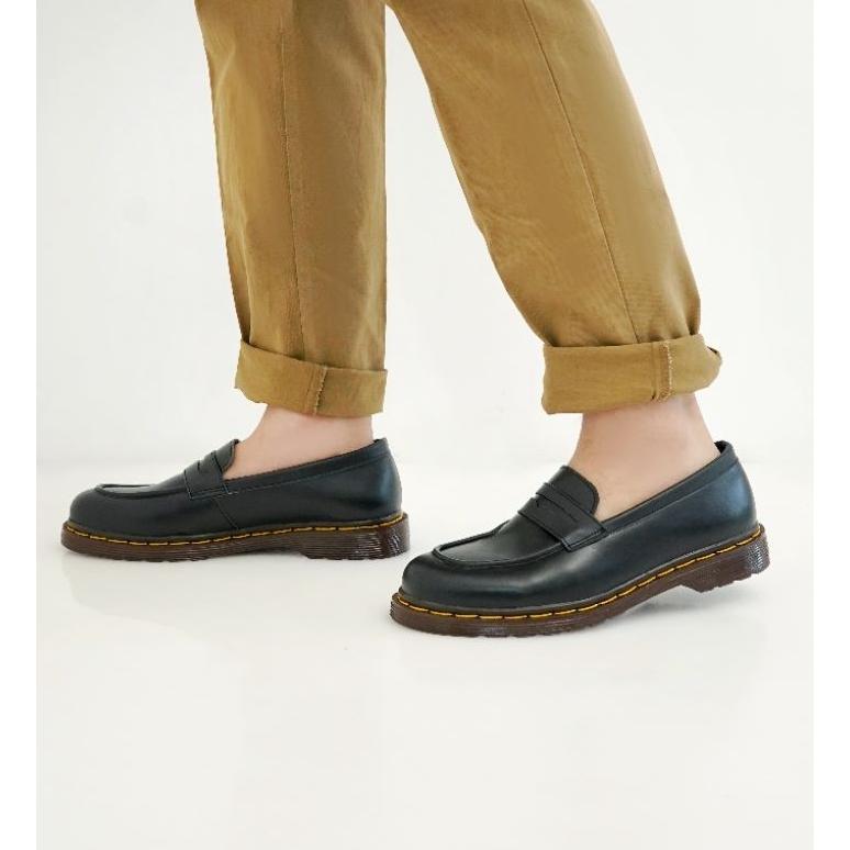 terbaru sepatu pantofel pria sepatu slip on pria sepatu penny loafer docmart sepatu kerja pria keren