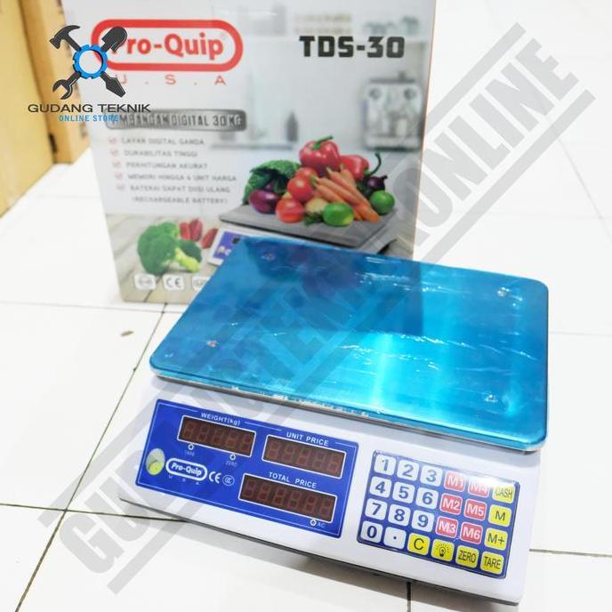TERAR Timbangan Duduk Digital Proquip 30Kg / Timbangan Duduk 30Kg Proquip