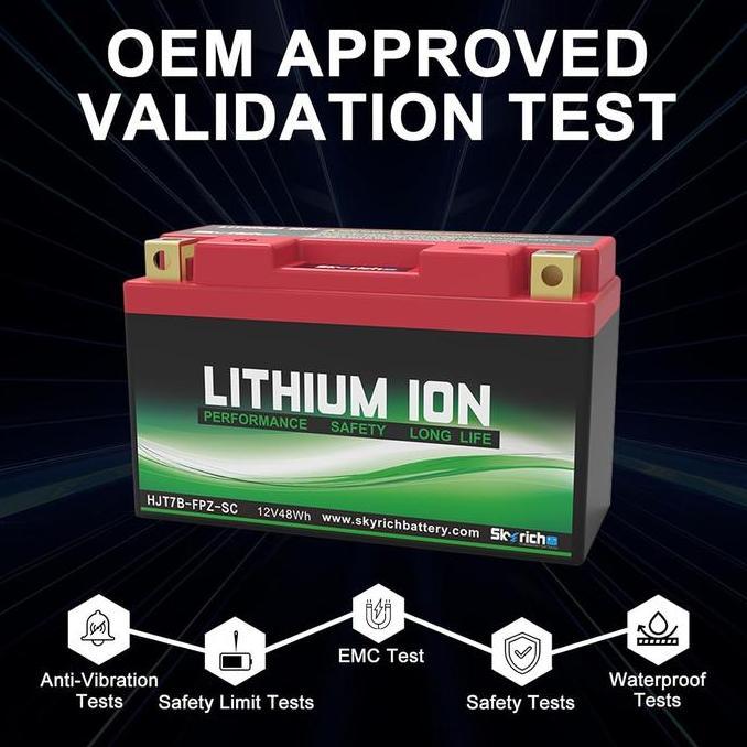 Aki Baterai Lithium Skyrich Hjt7B-Fpz-Sc Ref Yt7B-Bs