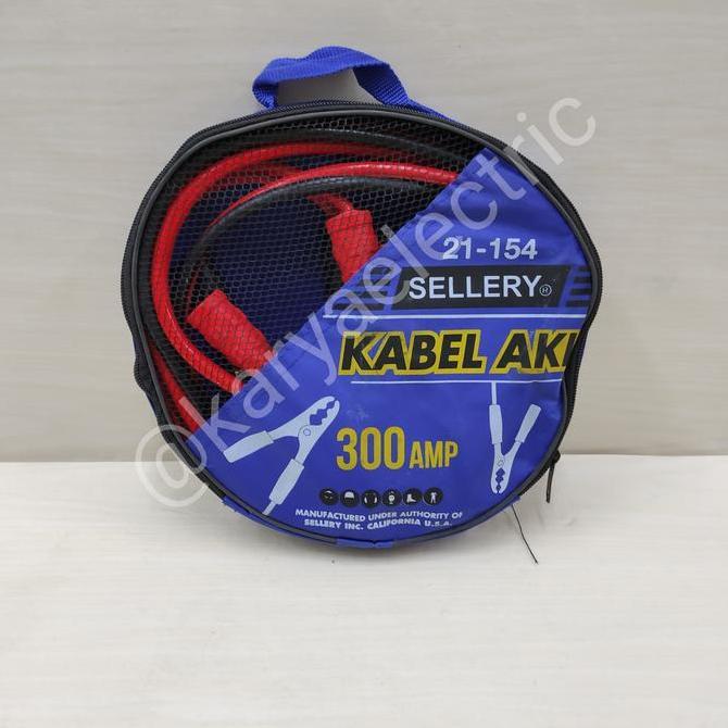 Grosir Kabel Jumper Aki Mobil 300A Sellery 21-154 Booster Cable Jemper Aki