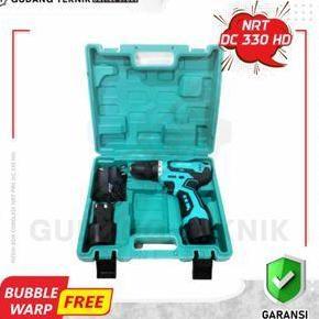 TERAR Mesin Bor Baterai 12V 10mm NRT DC 330 HD / Cordless NRT PRO DC 330 HD 12V / Mesin Bor Baterai 