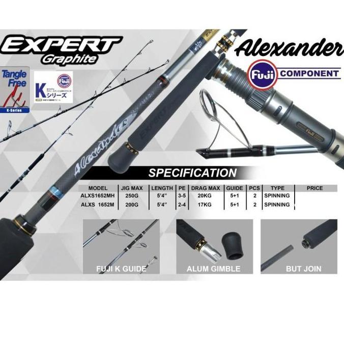 Joran Pancing Expert Graphite Alexander |Jigging