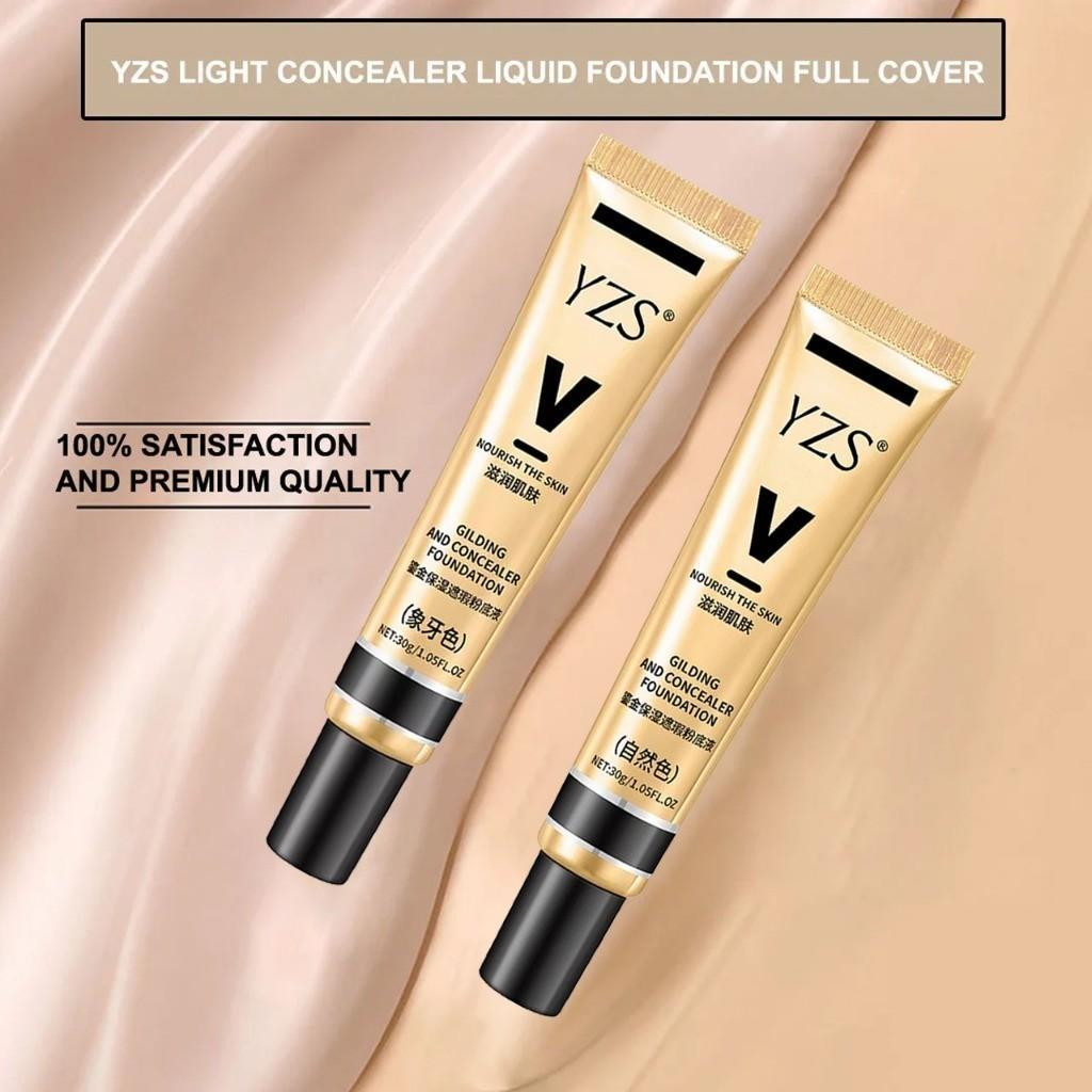 Jm - Asli Yzs Foundation Matte Concealer Bpom Oil Control Bb Cream Glowing Tahan Lama Dan Anti Air A