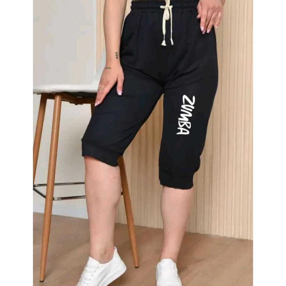 Murah  Celana Joger Wanita 3/4 Training Olahraga Pria Pendek 7/8 Wanita Distro Premium
