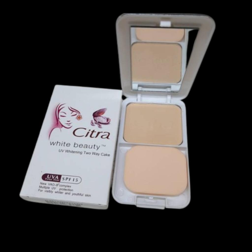 Bedak Citra Two Way Cake / Bedak Padat Citra / Bedak Twc Citra White Beauty Ecer / Bedak Padat / Uv 