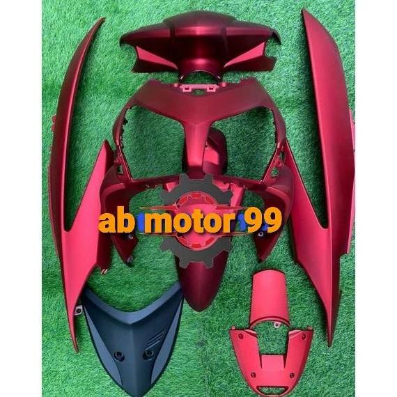 cover body full halus vario cw 110 karbu watna merah doff