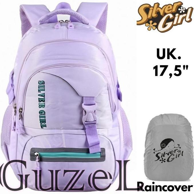 NEW TAS RANSEL ANAK SEKOLAH PEREMPUAN NEW ALTO SILVER GIRL ORIGINAL PREMIUM SD SMP TERBARU GRATIS RA