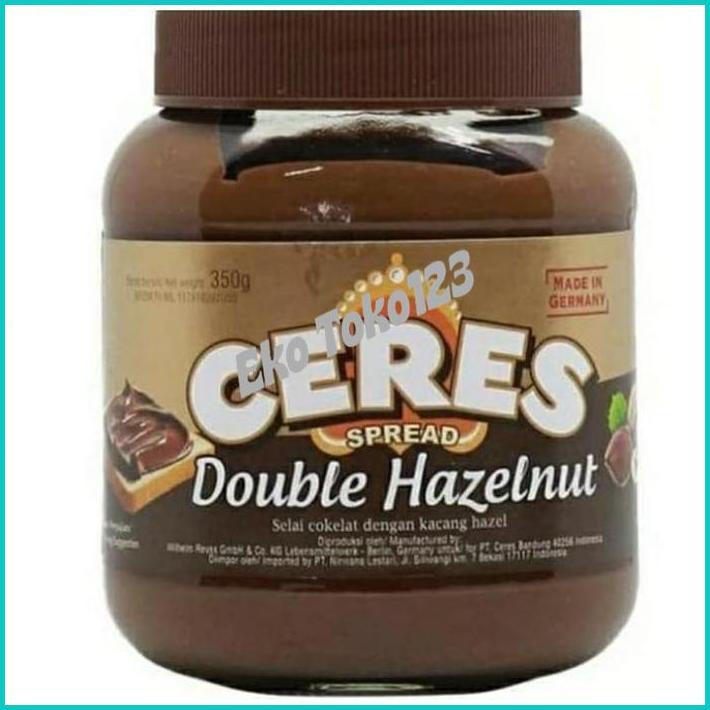 Ceres Choco Hazelnut / Double Hazelnut / Choco Hazelnut & Milk 350Gr