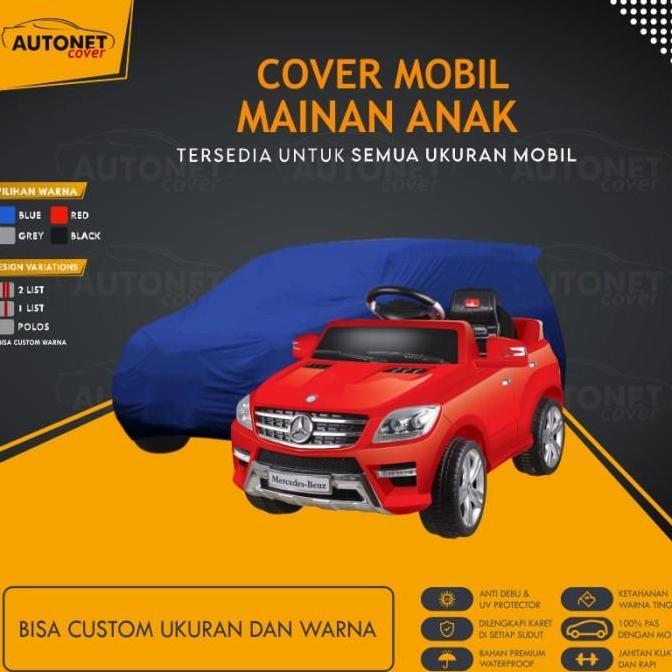 Promo Sarung Mobil Aki Penutup Selimut Body Cover Mobil Mobilan Mainan Anak Cod