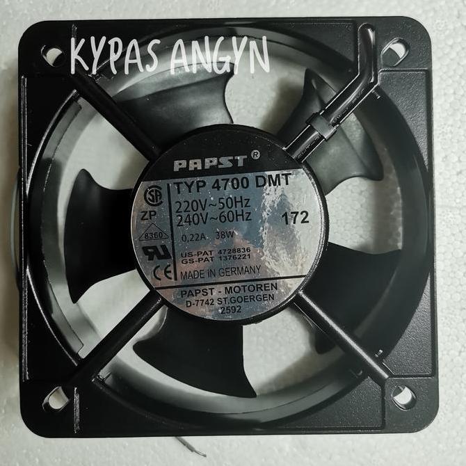 TERBARU - Fan PAPST TYP 4700 DMT 13cm 220V (Kotak)