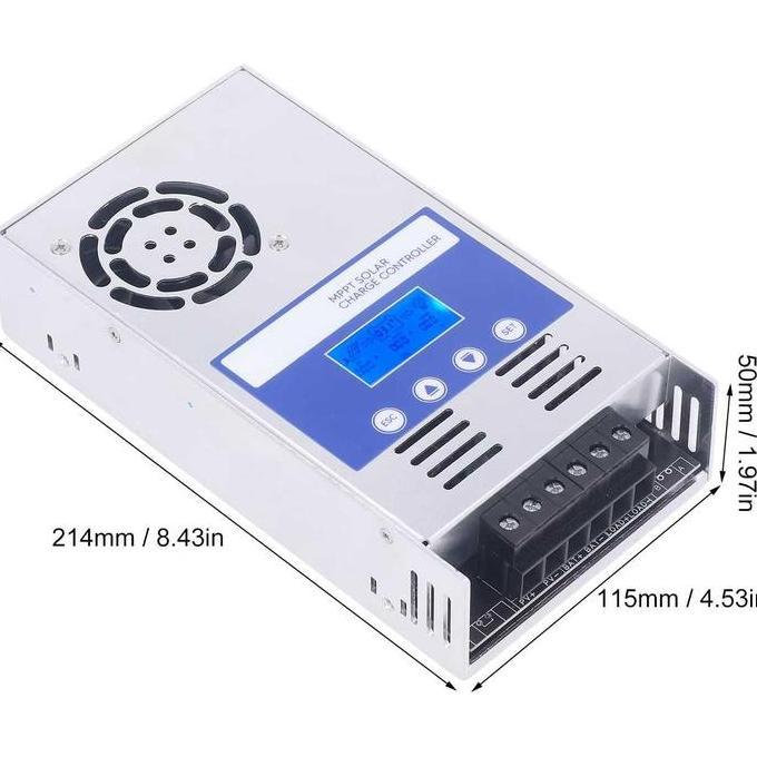 SCC MPPT 60A 60 A Solar Charge Controller 12V 24V 36V 48V [terbaik]