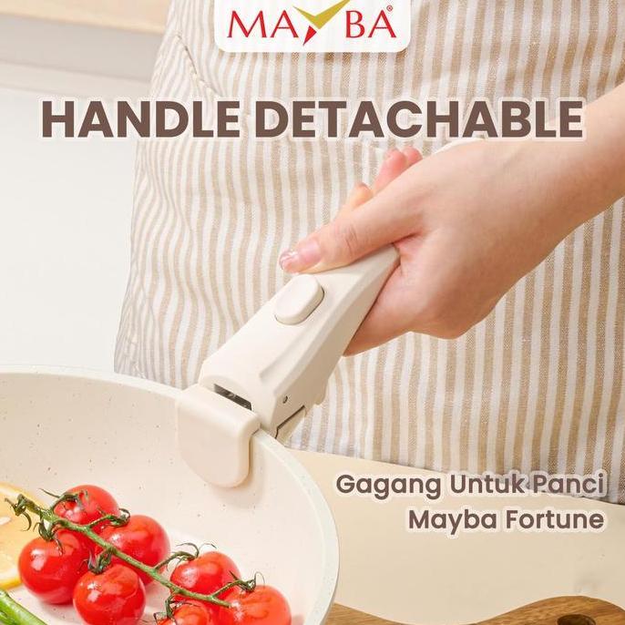 MAYBA GAGANG DETACHABLE (handle yang bisa di lepas) untuk panci set mayba fortune
