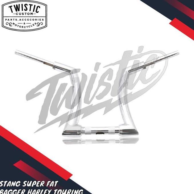Stang Motor Super Fat Ape Hanger Bagger 25 mm 1 inchi Harley Davidson Touring