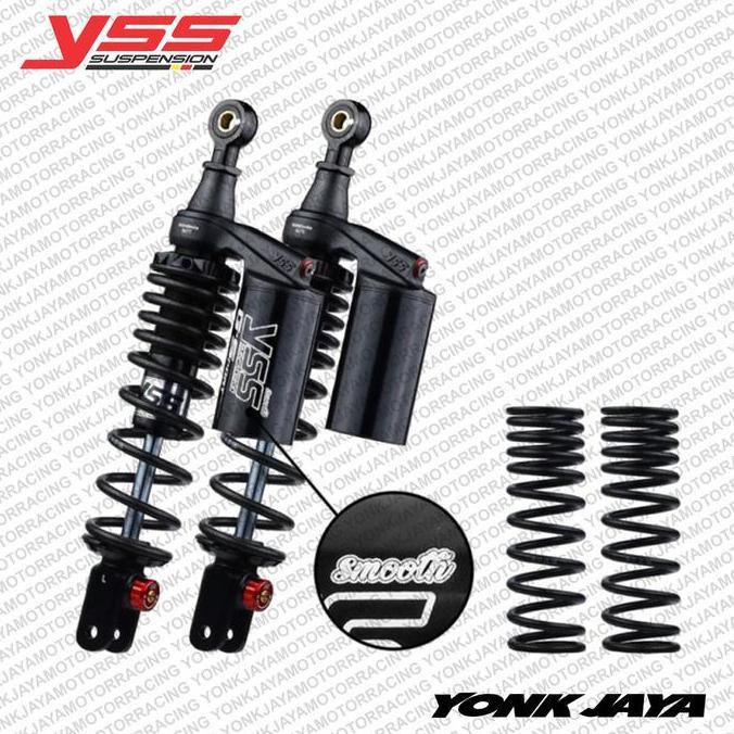TWINSHOCK YSS G-SPORT SMOOTH BLACK EDITION G302-335TRJ OLD NMAX