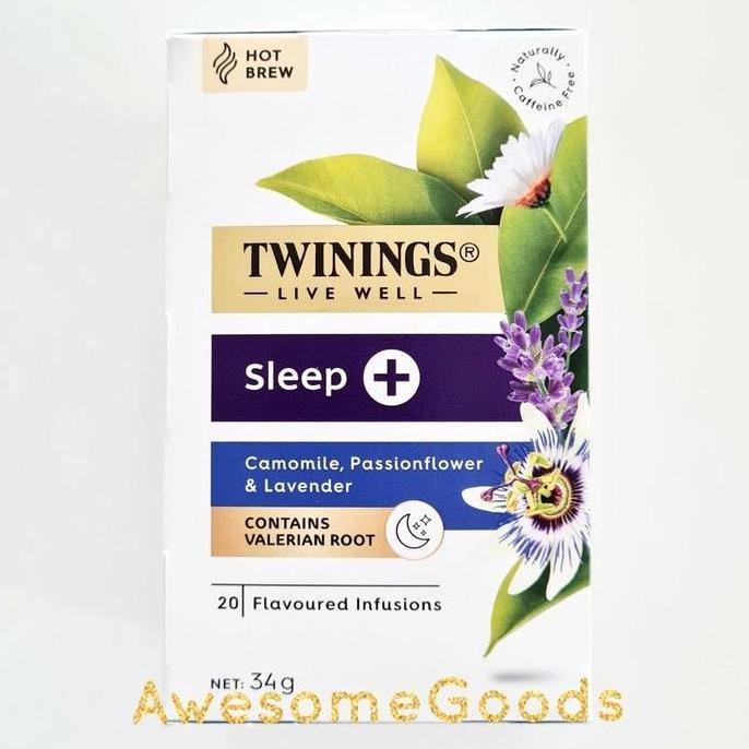 Twinings Live Well Hot Brew Sleep + Plus 20 tea bags