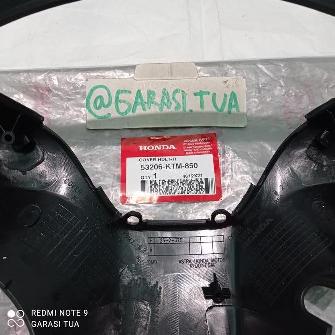 Cover Totok Batok speedo belakang Supra X 125 asli ori orinal AHM HM