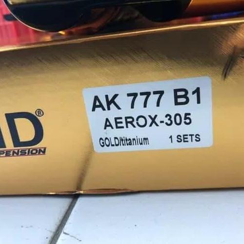 shock breaker tabung VND AEROX 155 305mm AK777 B1