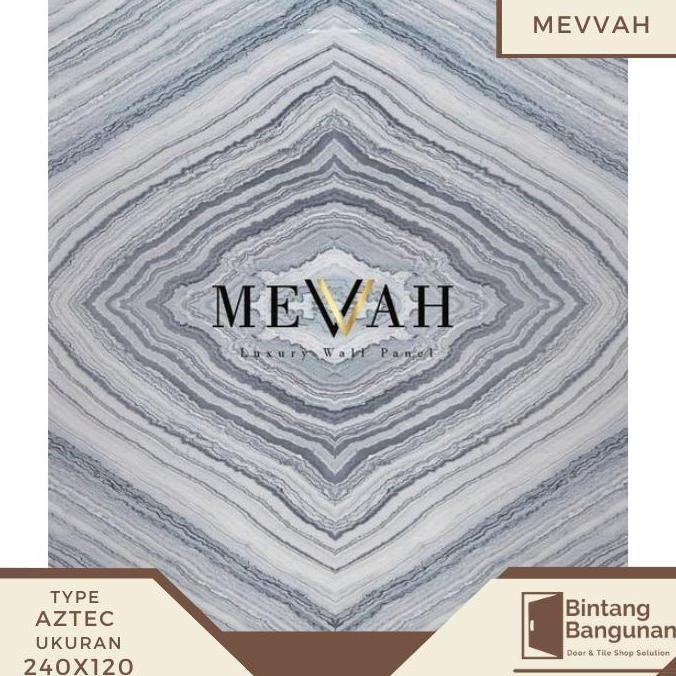 Mevvah Wall Panel Motif Aztec | Panel Dinding Motif Marmer
