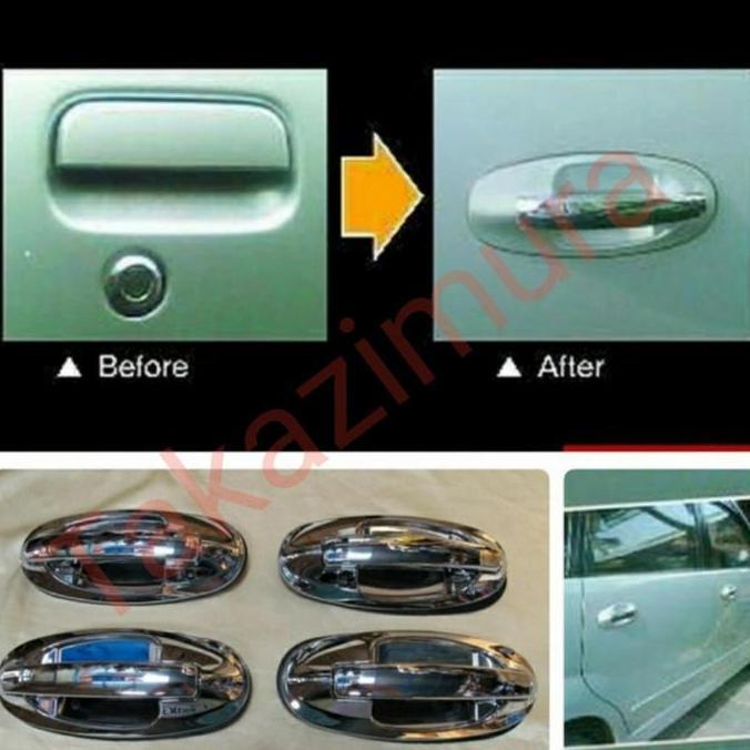 Gagang Pintu Handle Outer Chrome Model KOREA Mobil Avanza Xenia Lama 2004 2005 2006 2007 2008 2009 2
