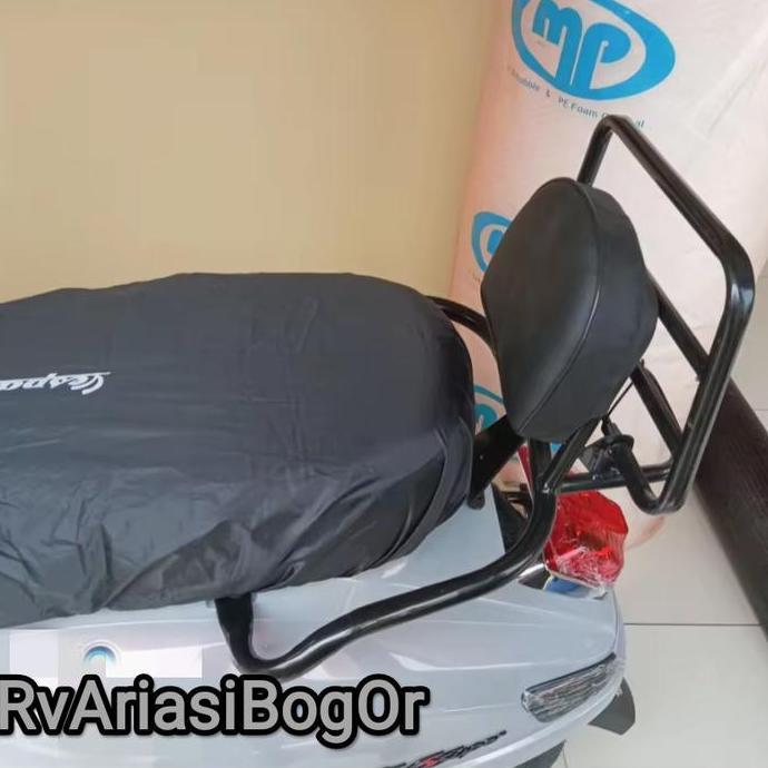 SANDARAN JOK BELAKANG MOTOR LISTRIK VESPA UWINFLY TD T3 SUPER READY