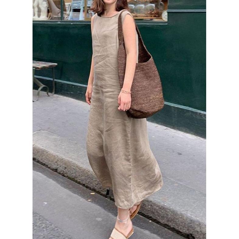Awet Midi Dress | Dress Linen | Inner Dress | Sleeveless Dress