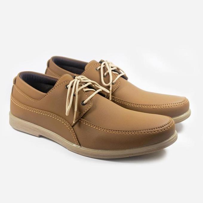 Mascotte Samson Sepatu Formal Pria 913.100 [ Tan ] Shoes Kerja Pantofel
