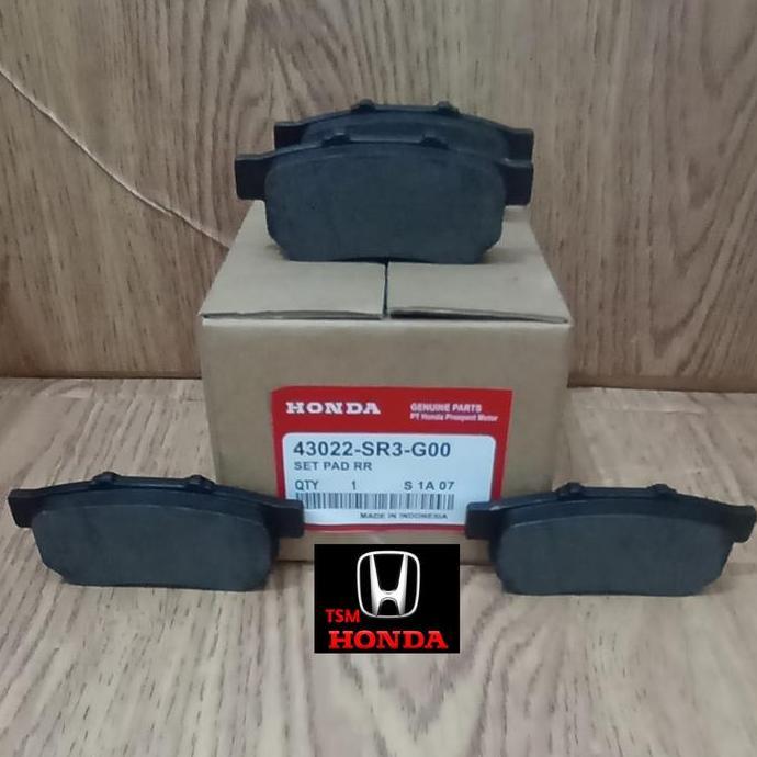 BRAKE PAD/KAMPAS REM BELAKANG HONDA JAZZ S/RS GE8 CITY GM2 2009-2013 PROMO