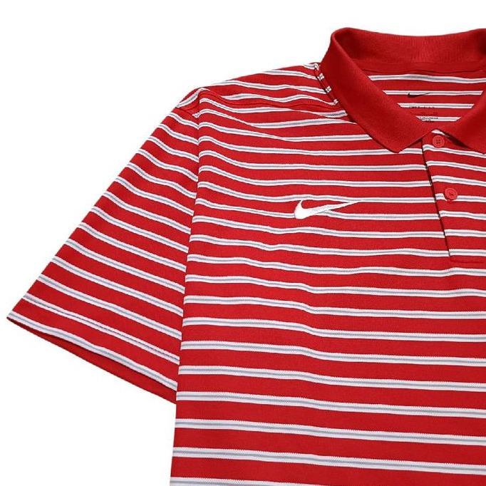 Baju Polo NikeMensVictory StripeOrinal