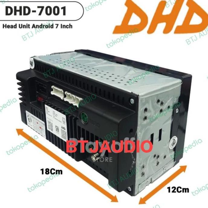 Promo Head Unit Tape Tv Mobil Double Din Android Dhd Layar 7 Inch + Kamera Cod