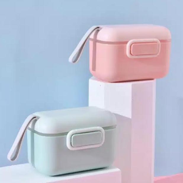 Small)Kotak penyimpanan susu bubuk/Toples utk susu bubuk/Tempat penyimpanan kotak susu bubuk