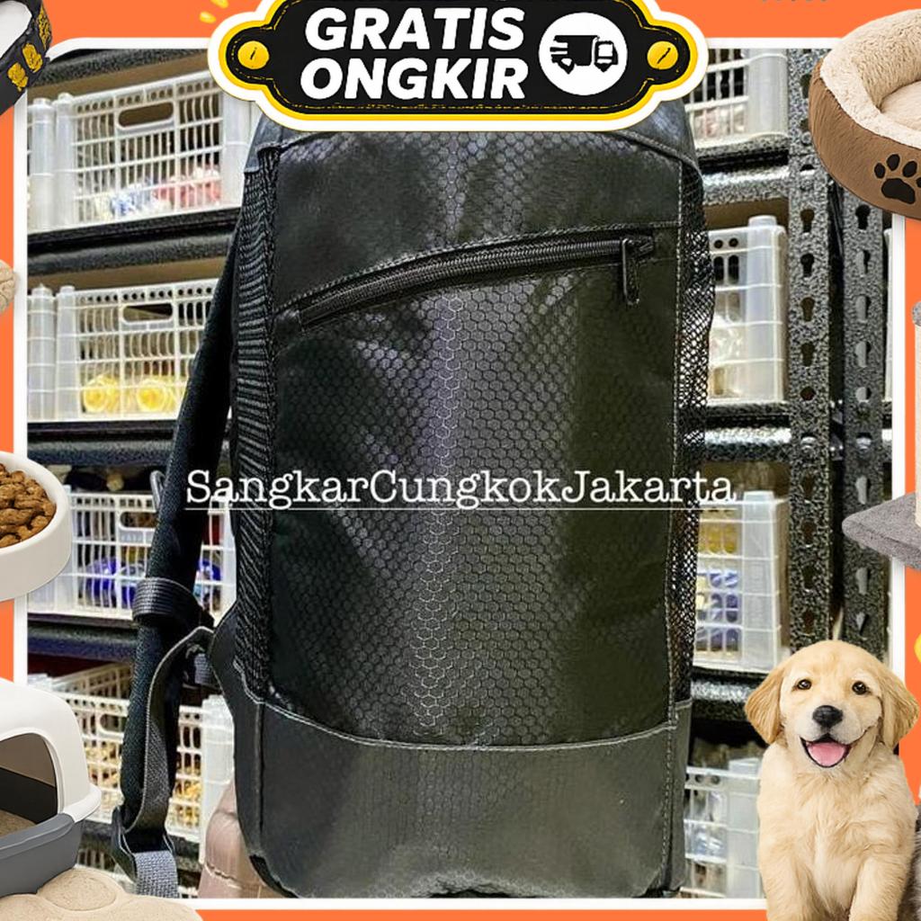 Tas Sangkar Cungkok D22 Longchim Pleci Auriventer Mata Puteh Isi 2