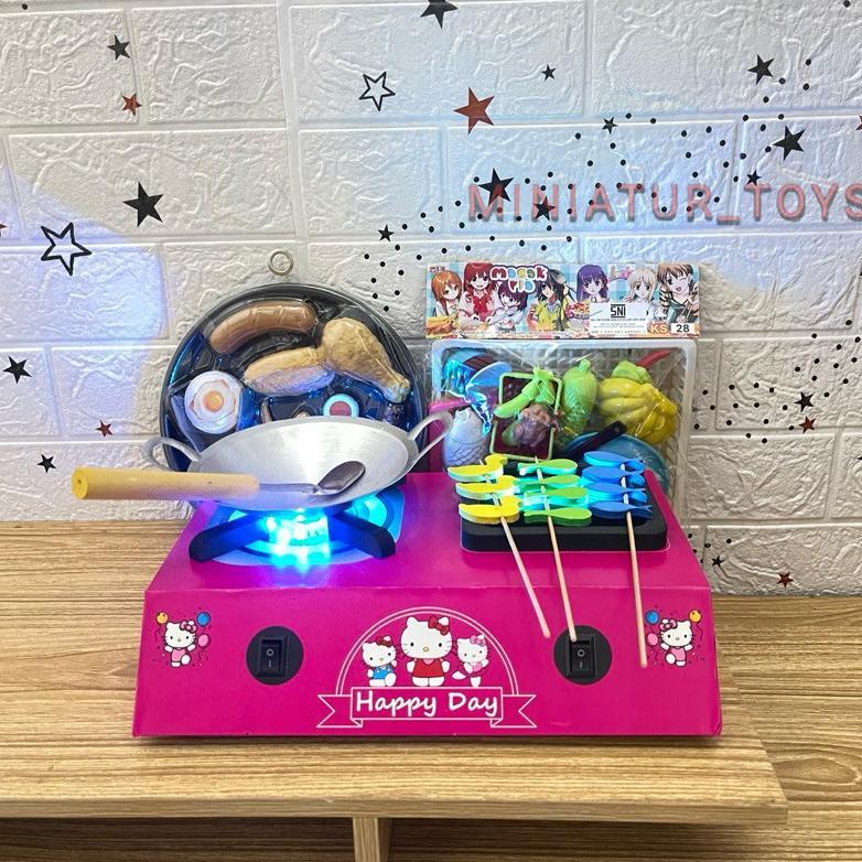 Kompor Mainan Led / Kompor Mainan Anak / Kompor Anak Bisa Nyala - KP