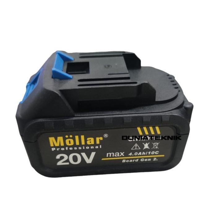 MOLLAR ORIGINAL BATERAI 4AH / BATTERY IMPACT WRENCH TYPE LXT ready