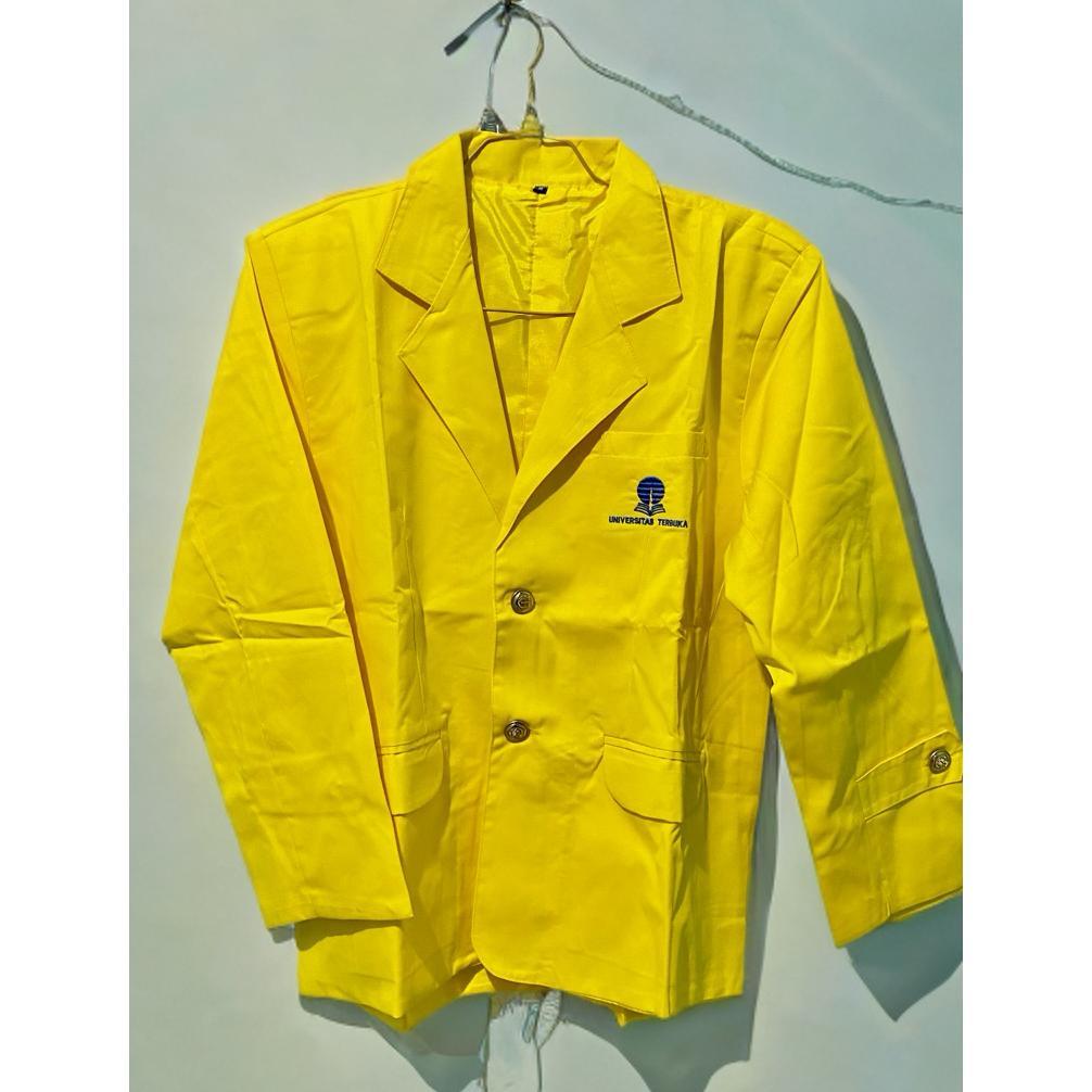 TERMURAH Ready Stock Jas Almamater Universitas Terbuka UT - Jaket Jas Almet Kampus Mahasiswa Kancing