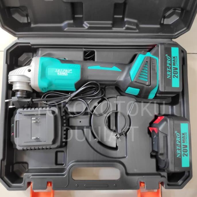 NRT-PRO Mesin Gerinda Baterai Cordless Grinder NRT PRO TG99DC 20V original