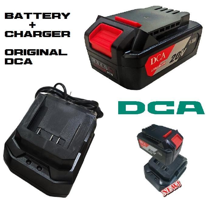DCA Charger / Baterai Original Bor Impact Wrench - Gerinda DCA / DCK / DONGCHENG original