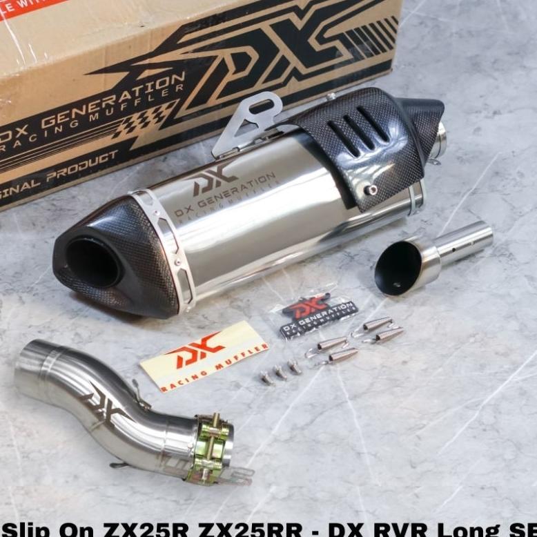 new knalpot slip on zx25 zx25r zx25rr by dx generation