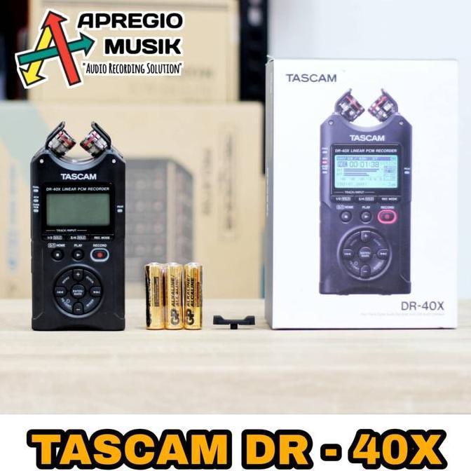 TASCAM DR-40X DR 40X DR40X 4 channel Portabel Audio Recorder