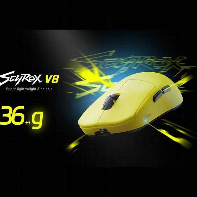 TERBARU - Scyrox V8 Super Lightweight Gaming Mouse 8K Polling Rate