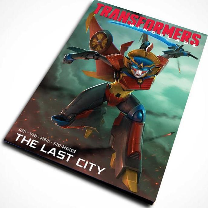 KOMIK TRANSFORMERS WINDBLADE-THE LAST CITY VL24