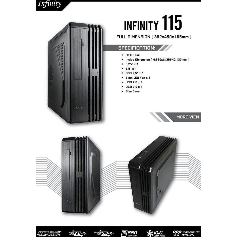 NEW CASING INFINITY + PSU 400 WAT INFINITY