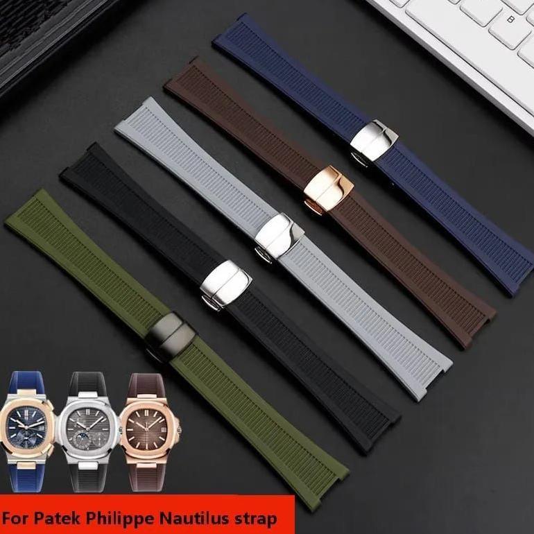 Tali jam tangan Patek philipe Rubber strap Jam Patek Philippe Premium original