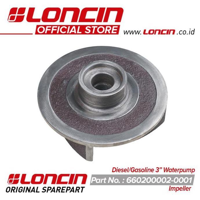 Loncin Impeller Waterpump 3" (Gasoline/Dual Fuel)