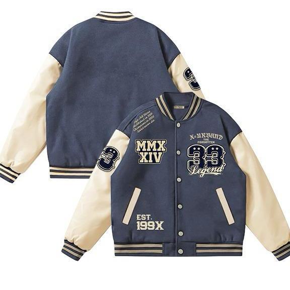 HOT Jaket Varsity One Layer Forgotten Pe Fleece 280
