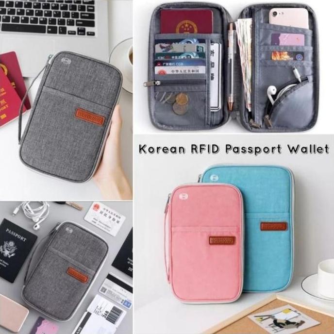 Korean RFID Passport Holder / RFID Passport Wallet