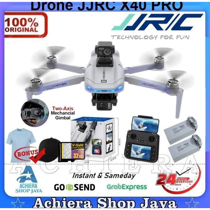 NEW Drone JJRC X40 PRO GPS 3Axis Gimbal Camera 4k Profesional HD 1080p With Screen Remote Contro Alt